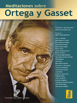 cover image of Meditaciones sobre Ortega y Gasset